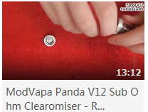 ModVapa Panda V12 Sub Ohm Clearomiser - Review